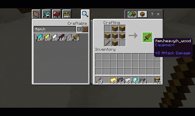 Heavy Swords Addon/Mod 1.16