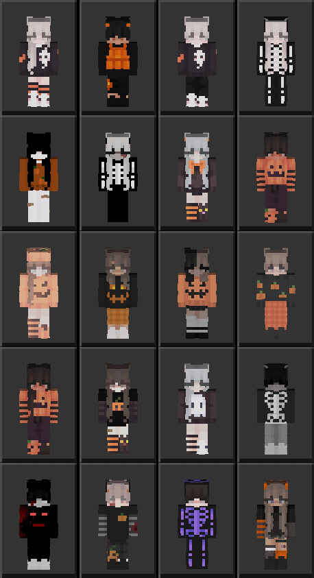 Halloween Skinpack – Skin Pack